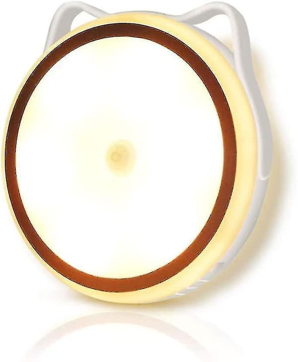 Led Kids Night Light With Motion Sensor And Light Sensor, Usb Recharge