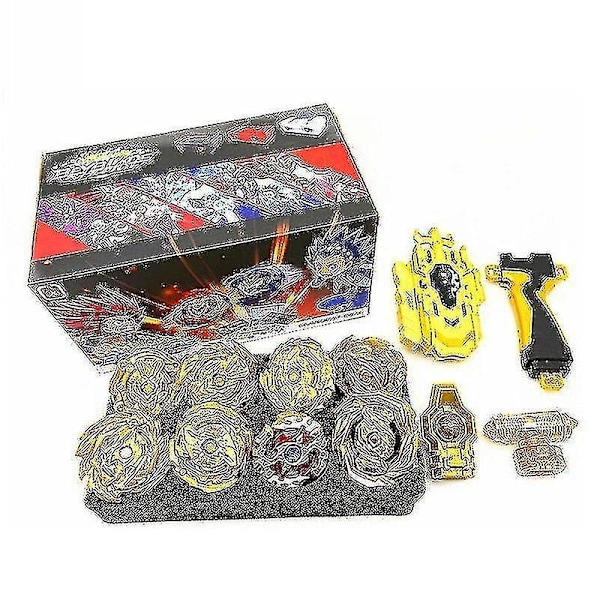 8 stk Beyblade Sæt med Launcher Børneboks Gave