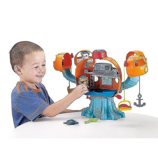 Octonauts Octopus Castle Legetøj Barnacles Kwazii Peso Shellington Dashi Actionfigurer Actionfigurer