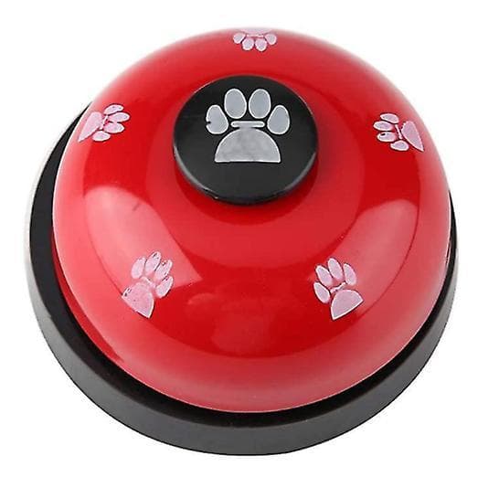 Pet training bell, dog bell, dog training device red