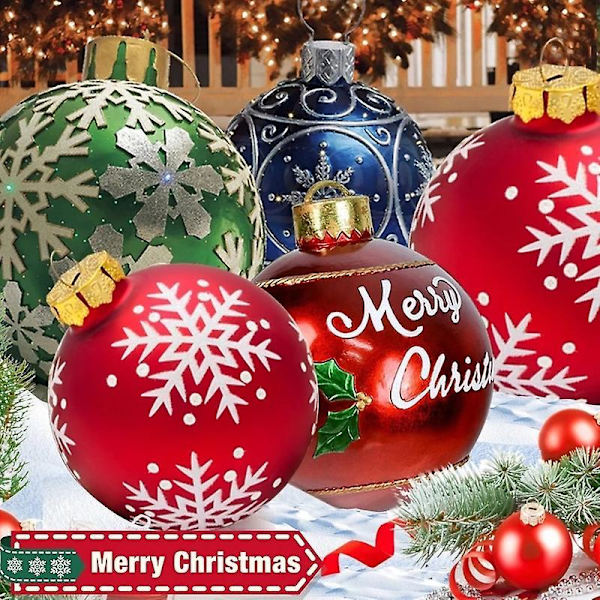 Christmas Balls Decorations For Home Outdoor Inflatable Toys Merry Christmas
