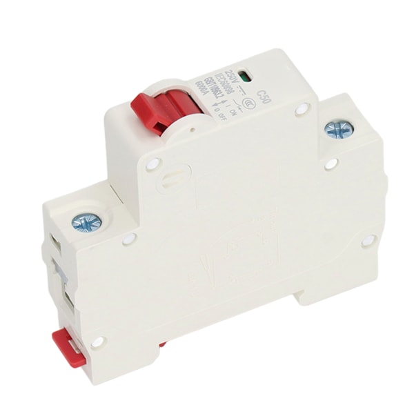 DC Miniatyrbrytare 1P Solcells-PV-System Isolator 50A DIN-Skena Monterad DC250V 6000A Segmentkapacitet DZ47-63Z C50