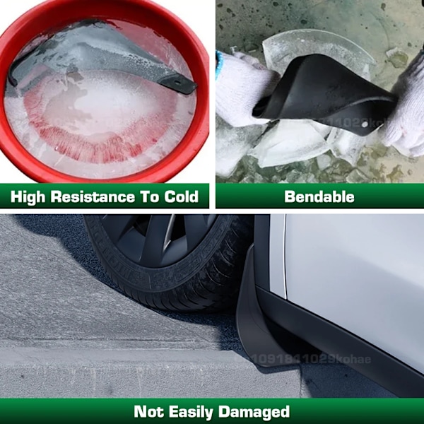 Til Toyota Camry XV30 2002 2003 2004 2005 2006 Skærm Mudderbeskytter Mudderklapper Beskyttelse Stænklapper Mudderafvisere Biltilbehør