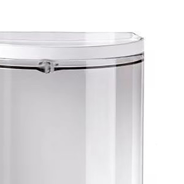 Transparent Väggmonterad Displaylåda för Dockfigurer - Enkelt Lager, 11x13,5cm White S