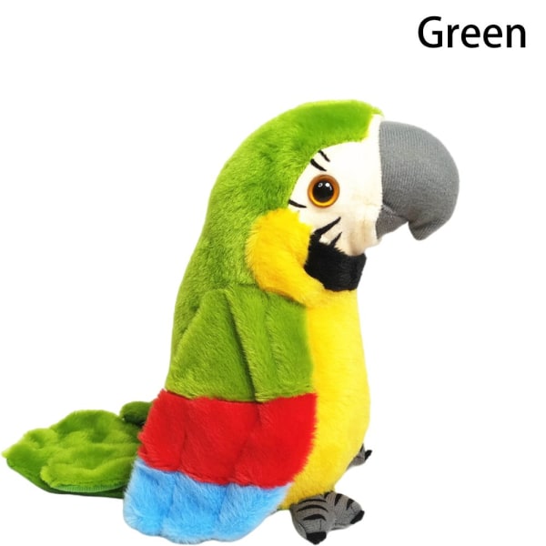 Talking Parrot Talking Bird GREEN Z green