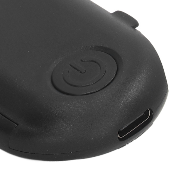 USB-ladattava kirjanlukuvalo 3 säädettävällä kirkkausasteella - Joustava kiinnitys, musta Black