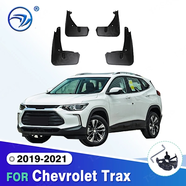 Stänkskydd för Chevrolet Trax 2019 2020 2021, lerflärpar, stänkskärmar, bilaccessoarer