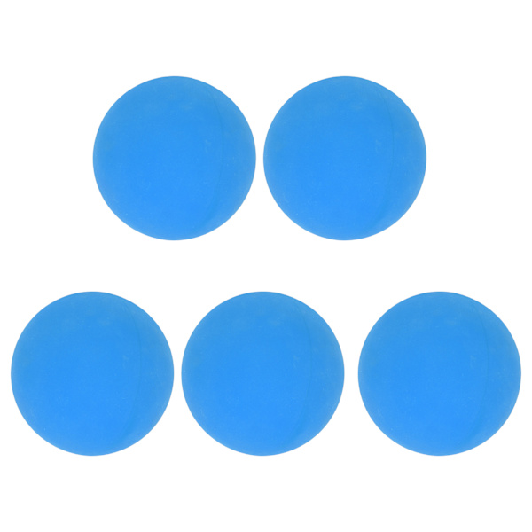 5-pakkauksen 6 cm ympäristöystävälliset kumipallot - Turvalliset käsikäyttöiset hyppy- ja puristuspallot lapsille - Ihanteellinen uima-altaisiin ja rannoille (sininen) Blue 5pcs