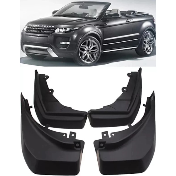 Kompatible sprutbeskyttere/sølebeskyttere for 2015-2018 Range Rover Evoque Convertible