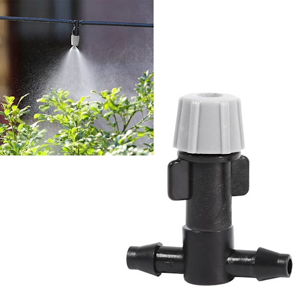 20 stk Atomiserende Sprinklerhoder med T-forbindelser for Dusjing og Vanning i Hjemmehageirrigasjon