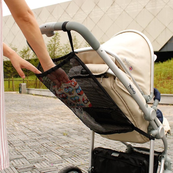 Baby Trolley Mesh Net Pocket Shopping Strollers Bottle