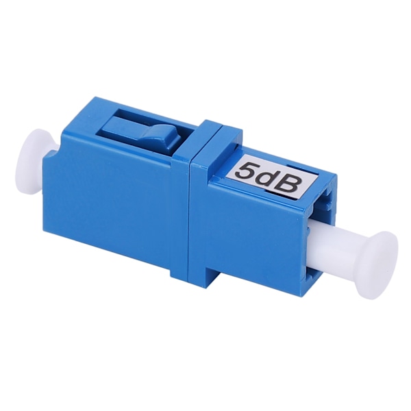LC/UPC-5DB Singlemode Optisk Fiber Connector Kobling med Flensadapter og Dæmper