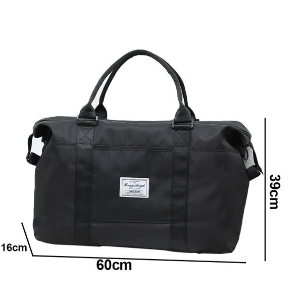 Resa Duffel Bag, Sports Tote Gym Bag, Shoulder Weekender black