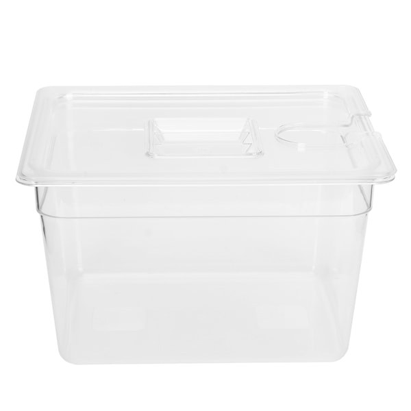 11L Vikbar Sous Vide Behållare med Lock för Precisionsmatlagning med Sous Vide Cirkulator