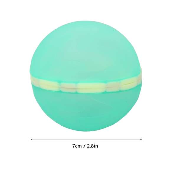 3st magnetiska vattenbollar Återanvändbara silikon självtätande vattenballongleksak för barn utomhusspel 3Pcs