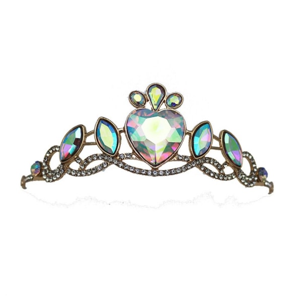 Princess Hair Hoop Crystal Syntymäpäivä Hiusvanne SEKÄVÄRI Mixed color