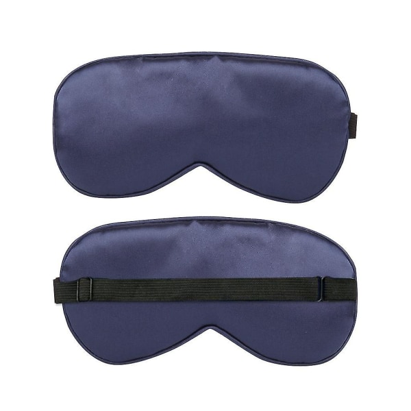 Monivärinen Satin Silk Sleep Eye Eye Masks/ Travel Sleeping Eyeshade