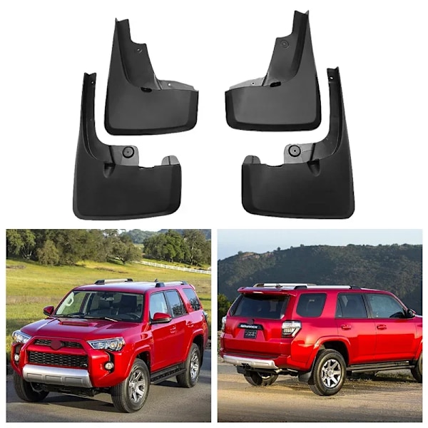 Stänkskydd Passar Toyota 4Runner 2012-2024 Stänkskärmar Däckskärmar Hjulskydd Tillbehör 4x Däck
