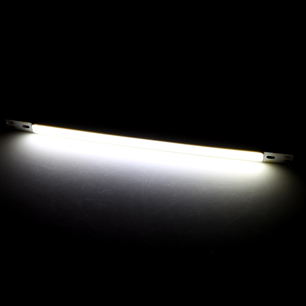10W COB LED-remsa lampa - 12-14V, 1000LM, DIY 200x10MM, Vit