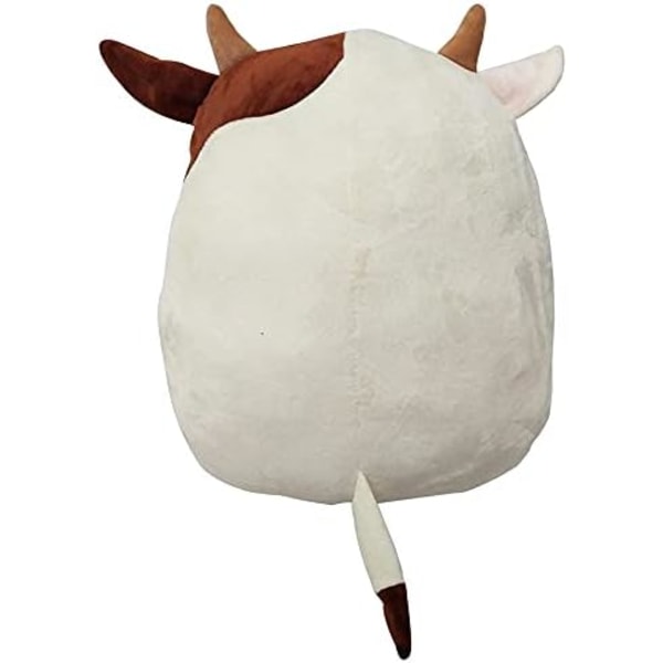 Mansikkalehmän pehmo - 3D söpö pehmolelu pehmolelulle - ruskea lehmä