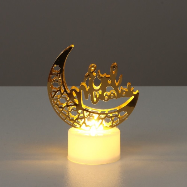 Eid Mubarak Ramadan Dekorationslampa Led Lights String