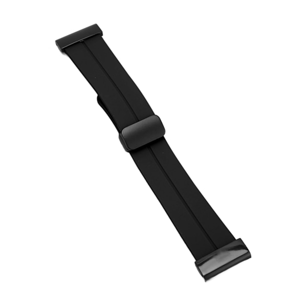 Hurtigudløsning Sort Silikon Urrem til Fenix 7X/6X/5X - 26mm Vandafvisende Design