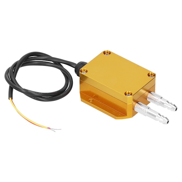Gul Mikro Trykdifferenssensor - Vindtrykstransmitter, DC 24V, 4-20mA, 0-5 kPa