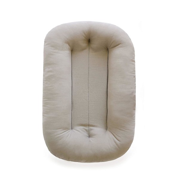 Baby Lounger Sleeping For Baby, Breathable Fiberfill White