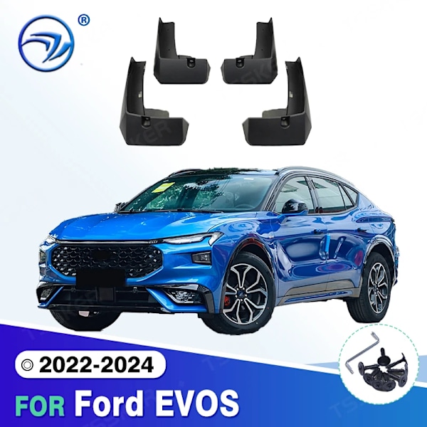 Ford EVOS 2022 2023 2024 roiskeläpät, lokasuojat, auton lisävarusteet
