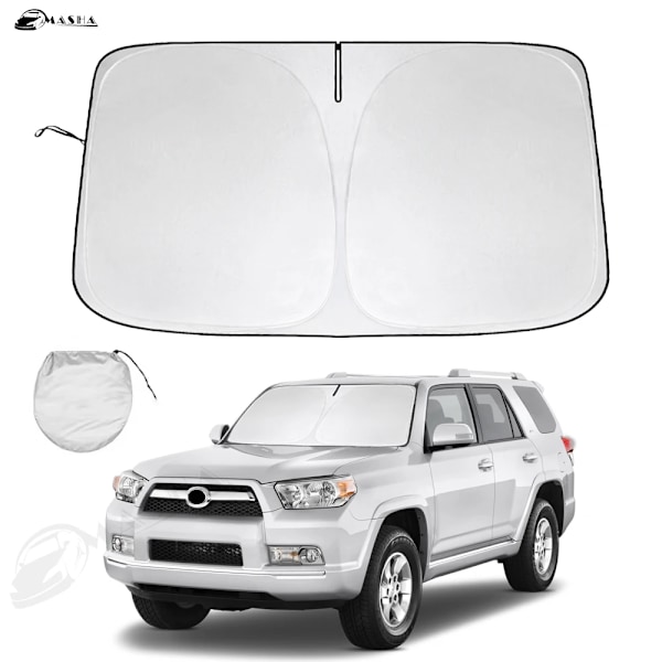 Solskydd för bilens vindruta till Toyota 4Runner 2010-2023 2024 Reflektor Solskydd Ger Skydd för Biltillbehör Interiör - För 4Runner