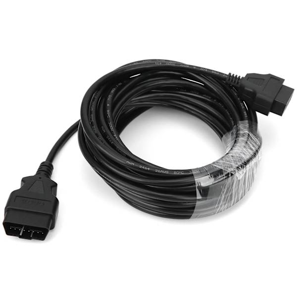 OBDII 16-polet Han til Hun Forlængerkabel Adapter - 10m (32,8ft) Diagnostisk Stik