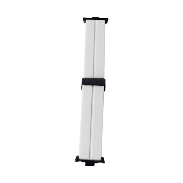 Vandafvisende Silikon Magnetisk Foldbar Fleksibel Urrem til Mi Band 8 Pro - Hvid