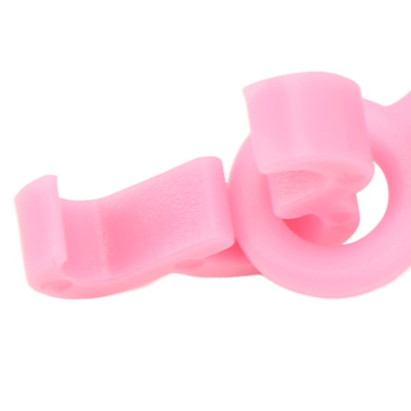 1 Par Luminous Dekorativa Skoklipp - Glöder i Mörkret Skokulor för Pojkar, Flickor, Kvinnor och Män - Perfekt Födelsedagspresent i Rosa Luminous Pink