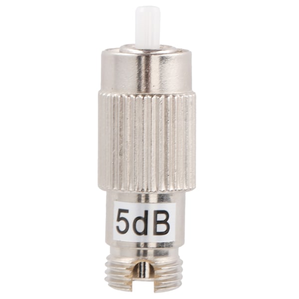 Optisk Fiber FC/UPC Dæmpningsadapter med Flansforbindelse - Han og Hun, 5dB Lille Adapter
