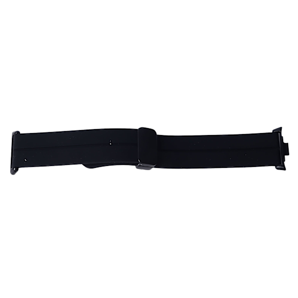 Silikon Magnetiskt Vikbart Vattentätt Flexibelt Armband för Mi Band 8 Pro - Svart