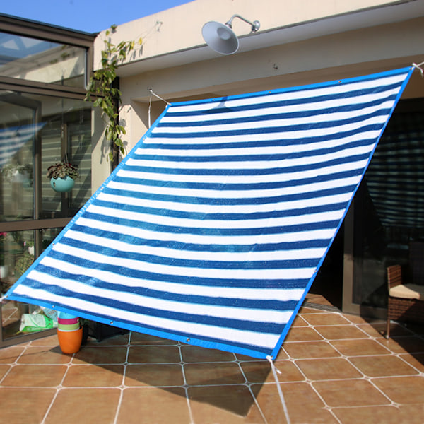 Tjock Kantöverdragen Skuggduk för Solskydd på Balkonger och Gräsmattor (2m x 2m)