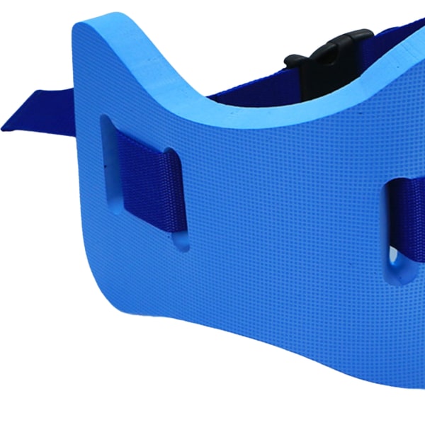 Simflytande bälte Universal EVA Justerbart vattenaerobics träningsbälte Simträningsutrustning för vuxna barn Blått medium bälte (uppgraderat) Blue M