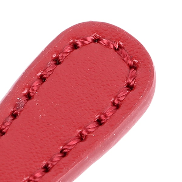 20-pack äkta läder blixtlåsdragare - Ersättningsmärken och tillbehör 20pcs Red