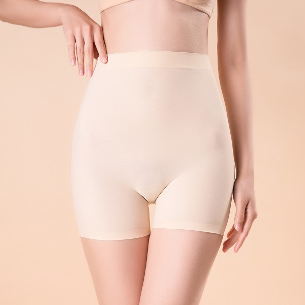 Thin buttocks high waist hip lifting panties white XL