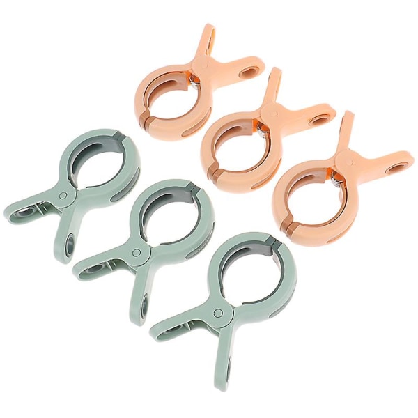 3pcs/set Beach Chair Towel Clips Large Plastic Windproof Clothes Hanging Peg Quilt Clamp Holder Bed Sheet Clips PK