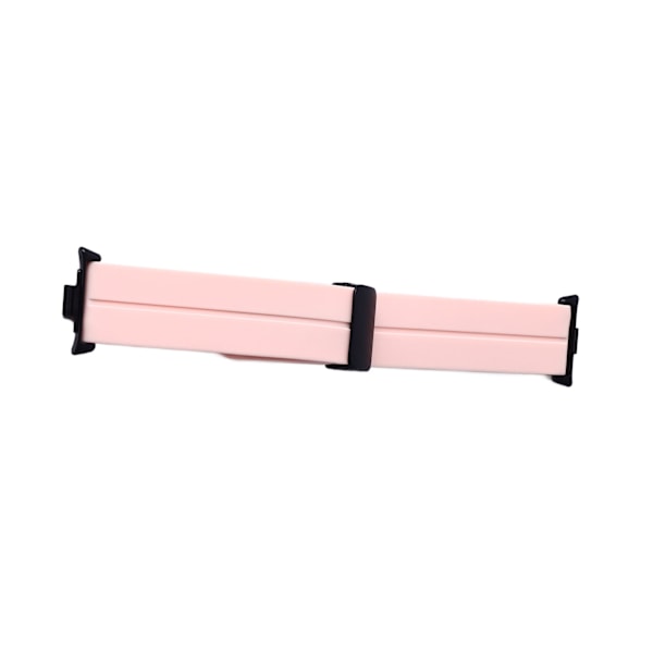 Rosa Silikon Magnetisk Vattentät Vikbar Armbandsrem för Mi Band 8 Pro