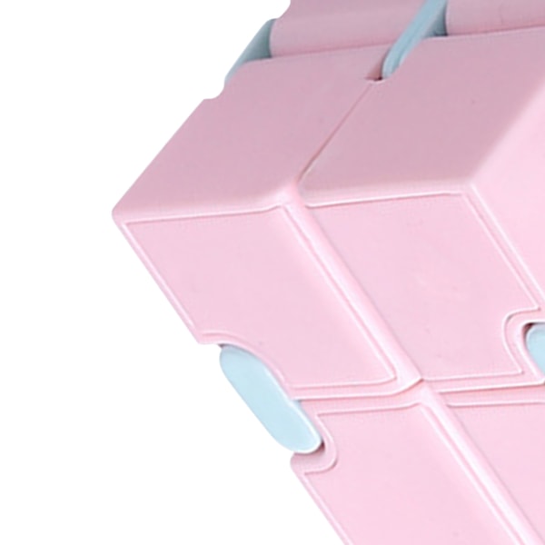 Nopeuspalapelin Macaron Värikäs Sormenpään Leikki Lapsille ja Aikuisten - Kannettava ja Joustava Koulutuskehitystyökalu Vaaleanpunaisena Pink