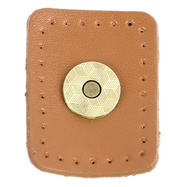 10 Set Läder Sy På Knappar Stängningar Läder Snap Toggle Sy På Spänne för Rock Jacka DIY Läderhantverk Tan 10 Sets Tan