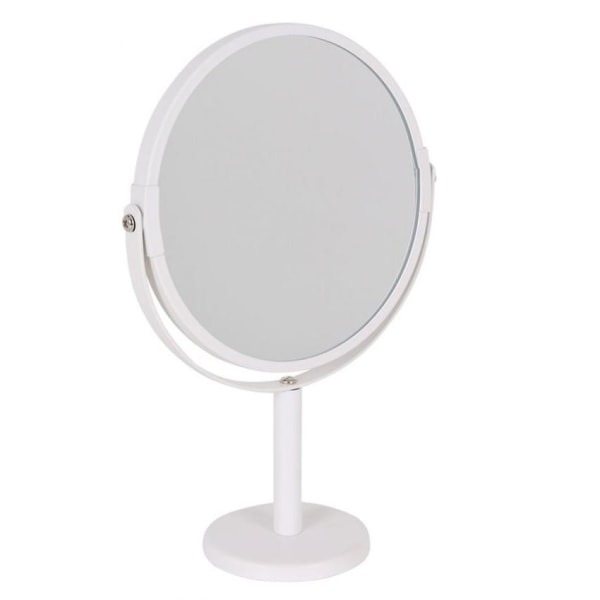 Dubbelsidig Spegel med Förstoring white