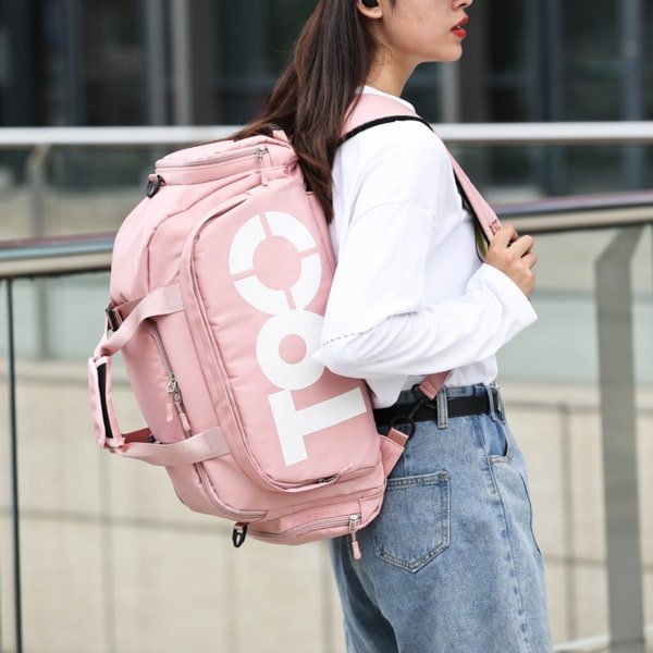 Multifunktionel Cross-body Fitness Bag Vandtæt rygsæk med stor kapacitet til mænd og kvinder blue