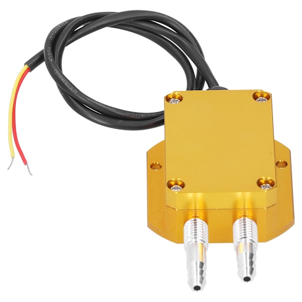 Gul Mikro Trykdifferenssensor - Vindtrykstransmitter, DC 24V, 4-20mA, 0-5 kPa