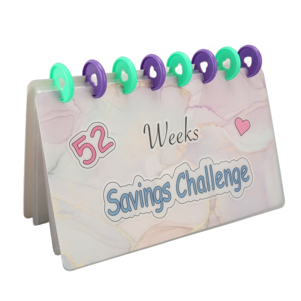 【Lixiang Store】 Savings Binder 52 Week Savings Challenge52 Weekly Savings Challenge Binder