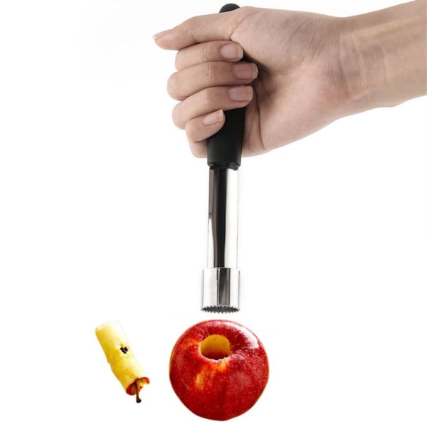 Apple-kerner Apple-kerner Corer Rustfrit stål silver