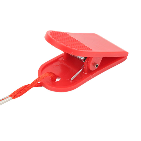 2 stk. Universal Løbebånds Sikkerhedsnøgle - Rød Magnetisk Nøgle til Løbemaskiner 2pcs Red