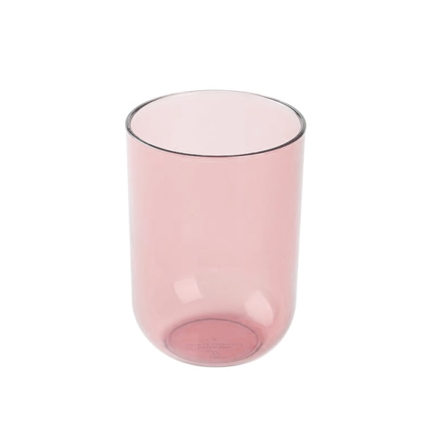 【Lixiang Store】 2-pack genomskinliga munvattenkoppar för hushåll Pink